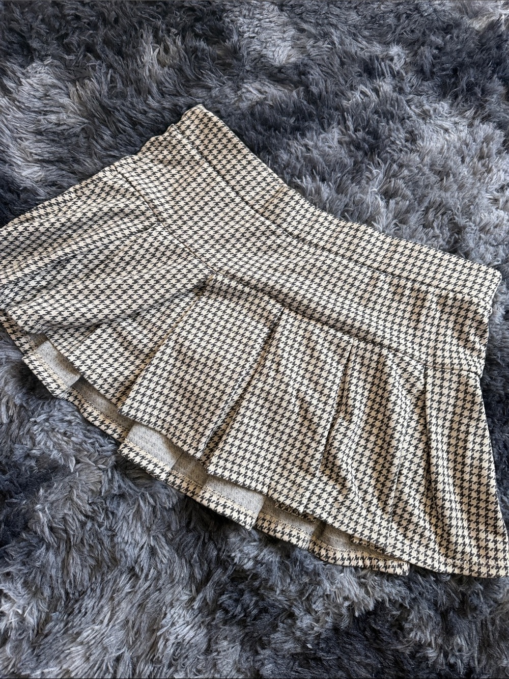 Pleated Mini Skort